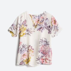 Frenkel Scallop Neckline Blouse